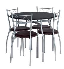 11 colourful dining chairs 5 pairs plus 1. Argos Home Oslo Round Dining Table 4 Chairs Black 3929652 Argos Price Tracker Pricehistory Co Uk