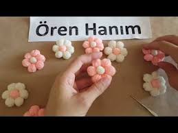 Kolay Ceyizlik Lif Yapimi Youtube Crochet Flower Tutorial Crochet Flower Patterns Crochet Puff Flower