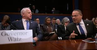 Walz and Ellison clash with Republicans in fraud hearing, condemn Trump immigration crackdown