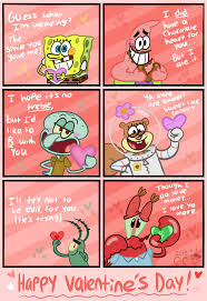 The best day ever was originally made for the credits of the spongebob squarepants movie and was used as the theme for the season four episode best day ever. Happy Valentine S Day From Your Friends From The Sea Spongebob Wallpaper Spongebob Cartoon Happy Valentine