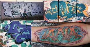 Del Graffiti Al Tatuaje ¿aún no te decides completamente acerca de cómo quieres que luzca. del graffiti al tatuaje