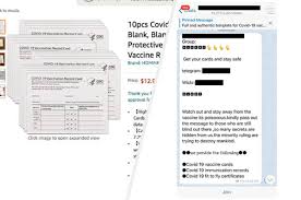 Check spelling or type a new query. Telegram And Amazon Are Hosting Fake Vaccine Card Merchants