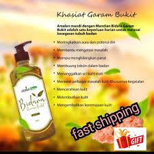 Pahamilah bahwa semua nutrisi tanah mengalir menuju ke laut. Buy Ready Stock Gel Mandian Bidara 100 Garam Bukit Free Gift Seetracker Malaysia