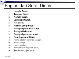 Bagian surat dinas selanjutnya ialah lampiran. Ppt Tata Cara Pembuatan Surat Dinas Powerpoint Presentation Free Download Id 5679840
