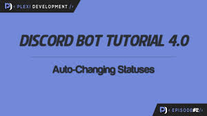 Once you're in bios, you can try to hit either the f9 or f5 keys to bring up the load default. Discord Bot Tutorial Auto Changing Statuses Ep 12 Youtube