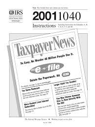 You do not need to fill out a new form every year. Us Internal Revenue Service I1040 2001 Irs Tax Forms Internal Revenue Service