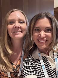 I loved running into one of my favorite bosses of years past at the B2B  Marketing Exhange event this week.