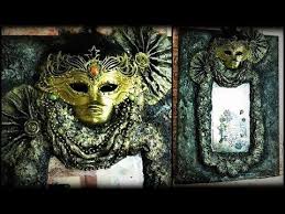 Sculptural Painting Venedik Maske Antik Tas Ayna 3d Stone Antique Mirror Venetian Mask Youtube Art And Craft Videos Gothic Mask Mirror Art
