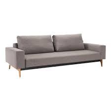 If you're living in a smaller space, you might be considering a sleeper sofa. Innovation Idun Sofa Bed With Armrests 242x100cm Ambientedirect