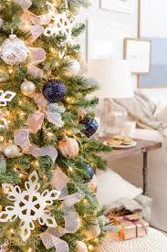 Navy And Gold Christmas Tree Nick Alicia Red Gold Christmas Rose Gold Christmas Christmas Tree Colour Scheme
