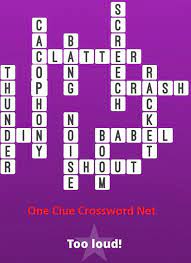 Maybe you would like to learn more about one of these? Too Loud Bonus Puzzle Get Answers For One Clue Crossword Now