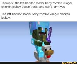 We're a community of creatives sharing everything minecraft! Baby Zombie Villager Riding A Chicken With Diamond Armor Ilmu Pengetahuan 2