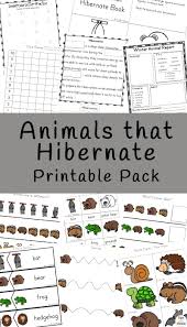 Animals That Hibernate Printable Pack Animals That Hibernate Hibernation Activities Hibernation Preschool Theme