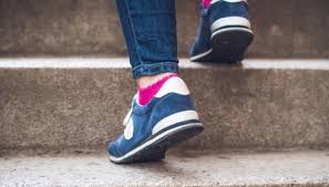 Stand at the bottom of your stairs with your feet shoulder width apart. One Step Or Two Steps At A Time