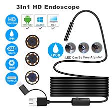 Kkmoon es una cámara de visión sotfware ip. Aneil 32 8ft 8 Led Usb 1200p Android Smartphone Endoscope 3 In 1 Waterproof Ip68 Hard Line Buy Online In Cayman Islands At Desertcart 60580871