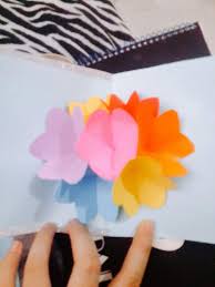Every one of us like to make crafts especially girls. Diy Pop Up Flower Card Carat ìºëŸ¿ Amino