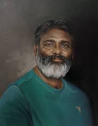 SUMA MUKHERJEE Painting by Rajasekharan Parameswaran