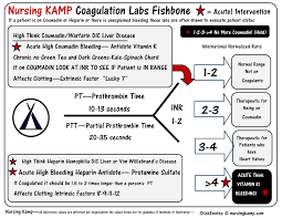 Image Result For Coagulation Fishbone Nursing Lab Values