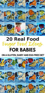 Keep up with baby recipes, ideas, finger foods, purees, fruit purees, soups, baby formula, infant nutrition, snacks, organic food, meal plans, homemade recipes and more. 20 Finger Foods For Baby Toddler On A Gluten Dairy Egg Free Diet Healthy Taste Of Life