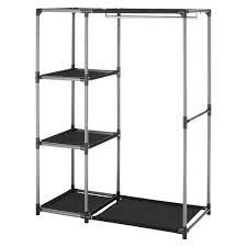 Check spelling or type a new query. Whitmor Spacemaker Garment Rack And Shelves Black Target