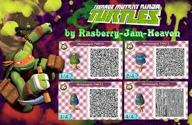 Teenage Mutant Ninja Turtles Michelangelo Qr Code By Rasberry Jam Heaven On Deviantart Animal Crossing Qr Animal Crossing Tmnt