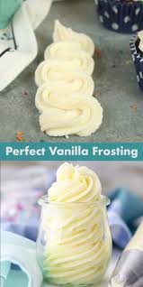 Easy Vanilla Buttercream Frosting In 2020 Icing Recipe For Cake Best Frosting Recipe Frosting Recipes Easy