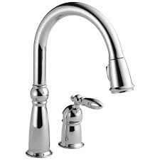 As an amazon associate i earn from qualifying purchases. Single Handle Pull Down Kitchen Faucet 955 Dst Delta Faucet