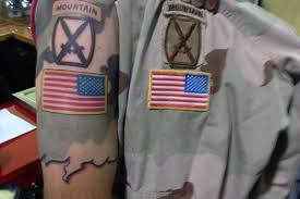 Do my tattoos disqualify me? Us Army To Adopt Strict New Tattoo Policy For Troops Curious Army Camouflage Tattoo