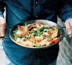 Pan Cooked Giant Prawns Seafood Recipes Jamie Oliver Recipe Seafood Recipes Cooking Seafood Dishes