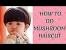 Short Mushroom Haircut For Baby Girl