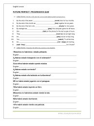 (while in english, phonics is a mess because of. Future Perfect Progressive Quiz Morphology Onomastics
