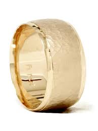 Hammered Beveled Wedding Band 14k Yellow Gold Walmart Com Comfort Fit Wedding Ring Mens Gold Wedding Band Wedding Ring Bands