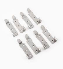To attach the rails to the headboard and footboard of the platform bed on page 22,1 used bed rail fasteners. Bed Hardware Lee Valley Tools