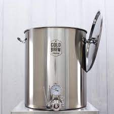 The growlerwerks features a beautiful polished stainless steel keg with stainless steel accessories. Deluxe Commercial Cold Brew Coffee Maker 30 Gallon