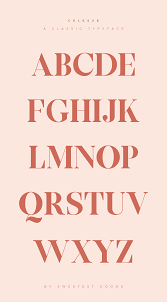 If you're interested in creating a font with bitfontmaker, all you need to do is draw ea. Celesse Classic Font Logos Typography Alphabet Classic Serif Fonts Lettering Alphabet Fonts