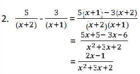 Menyederhanakan bentuk pecahan aljabar bersusun. Matematika Cerdas