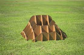 Terra The Armchair Made From Grass Lawn Furniture Garden Furniture Cardboard Frame