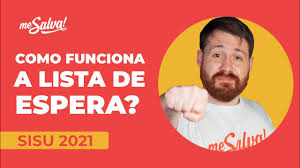 Os alunos entram para uma fila de espera e caso vai havendo desistências, os alunos da lista de espera sisu 2021 vão sendo chamados para essas vagas não ocupadas. Como Funciona A Lista De Espera Me Salva Enem Mesalvanoenem Youtube