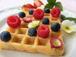 Proving you can make an entire brunch on a waffle iron, some cooks make bacon and scrambled eggs on waffle irons. How To Make Waffles Without Baking Powder Eggs Or Milk
