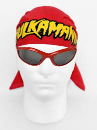 Hulk Hogan Hulkamania Bandana Sunglasses Costume