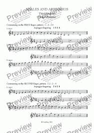 violin scales 3rd position for solo instrument solo violin by tony kitchen sheet music pdf file to download