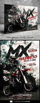 Motocross Madness Event Flyer Event Flyer Flyer Motocross
