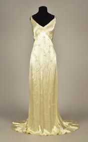 Lot 615 White Satin Gown With Diamante 1930s Whitakerauction Fashion Fancy Dresses Beautiful Dresses