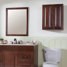 Add storage to your bath with our selection of toilet toppers, available in a variety of styles and finishes. Glacier Bay Regency 21 In W X 26 In H X 8 In D Over The Toilet Bathroom Storage Wall Cabinet In Auburn Reoj25com Au The Home Depot