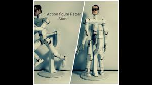 When put it all together in a movie or fast slide show, it looks animated or moves. How To Make Action Figure Stand Out Of Paper Simplecraft Youtube