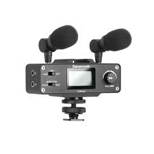 Saramonic Camixer Has Good Audio Quality And Versatile Operation Making It Ideal For Both Professional And In Home Professional Audio Audio Mixer Dslr Camera