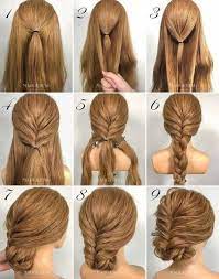 35 Instant Bun Tutorials For Last Minute Office Calls Outfitcafe Easy Updos For Long Hair Up Dos For Medium Hair Evening Hairstyles