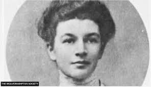 There's a delightful photo in Anna Thomasson's biography, "A Curious  Friendship", of Edith Olivier skipping down the path of Wilton Rectory, her  home for many years when her father, Dacres Olivier, was