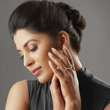 The Sharon Two Finger Ring