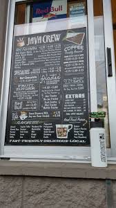 Java Coffeeshop Menu Latte Flavors Coffee Shop Cool Cafe